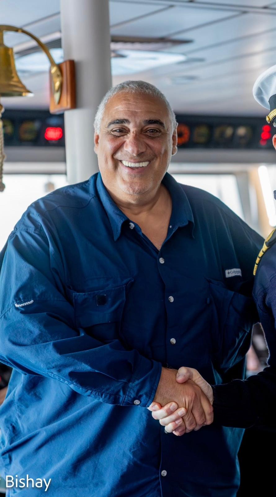 Portrait at sea